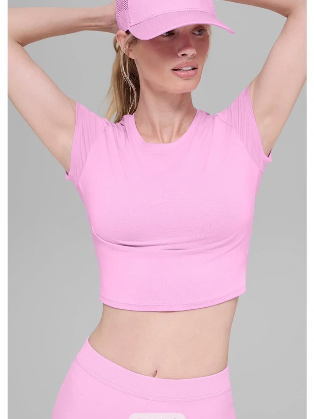 ALO Yoga District Trucker Hat – Candy Heart Pink
